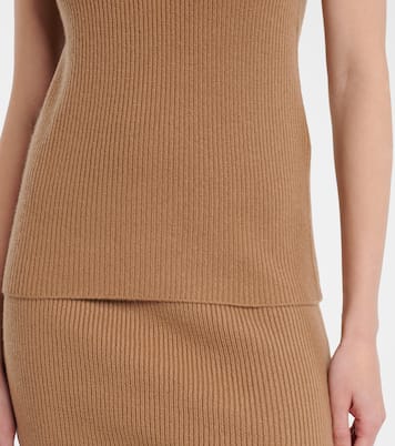 Lupetto Freya in cashmere a coste | Lisa Yang