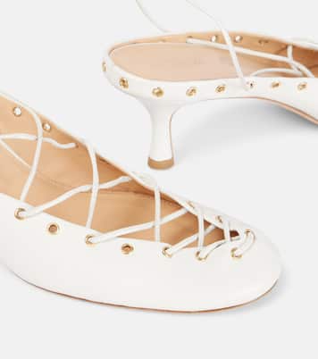 Escarpins Ghillies en cuir | Chloé