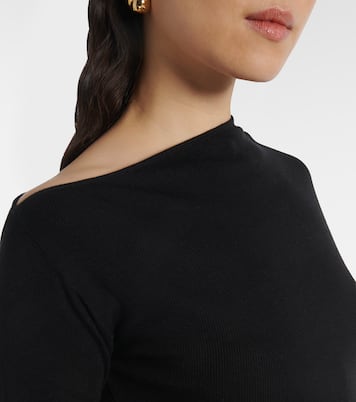 Robe longue Ciro en soie mélangée | Aya Muse