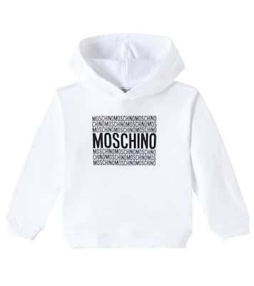 Sudadera con capucha de algodón | Moschino Kids