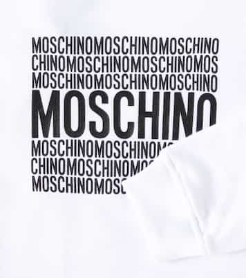 Sudadera con capucha de algodón | Moschino Kids