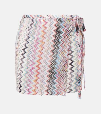 Jupe portefeuille Zig-zag | Missoni