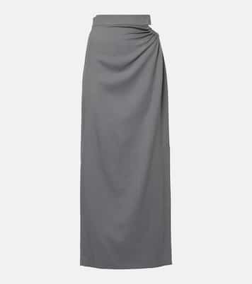 Maxirock aus Wolle, Mohair und Seide | Max Mara