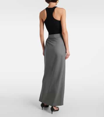 Maxirock aus Wolle, Mohair und Seide | Max Mara