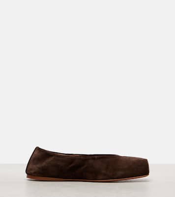 Pointe suede ballet flats | Alaïa
