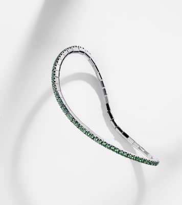 Bracelet en or blanc 18 ct et tsavorites | Bucherer Fine Jewellery