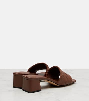 Mules Parco 45 de piel Intrecciato | Bottega Veneta