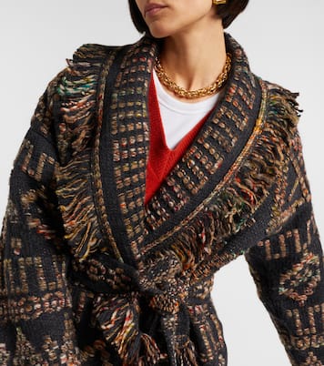 Grunge Beat wool-blend cardigan | Alanui
