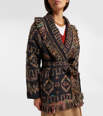 Grunge Beat wool-blend cardigan | Alanui