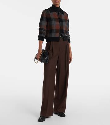 Pantalones rectos de tiro medio | Vince