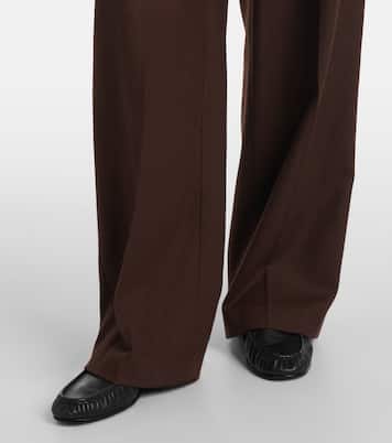 Pantalones rectos de tiro medio | Vince