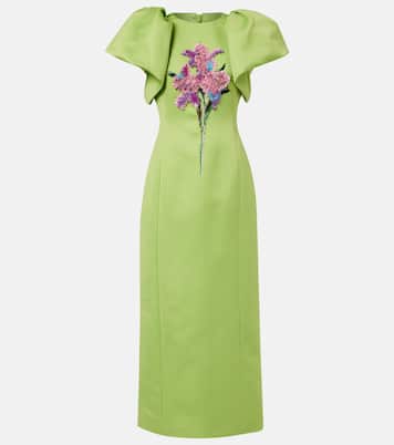 Abito midi Lucinda in raso | Leo Lin