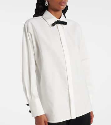 Camisa Roll de algodón y seda | Max Mara