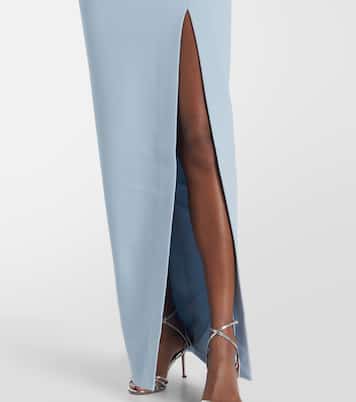 Amery embellished puff-sleeve gown | Rebecca Vallance