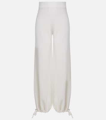 Weite Hose aus Schurwolle | Max Mara
