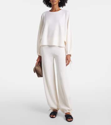 Weite Hose aus Schurwolle | Max Mara
