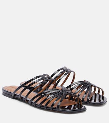 Mules Aura en cuir verni | Zimmermann
