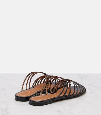 Mules Aura en cuir verni | Zimmermann