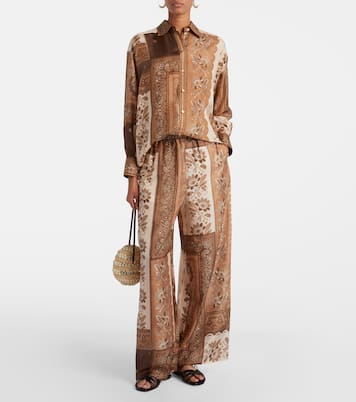 Mules Aura en cuir verni | Zimmermann