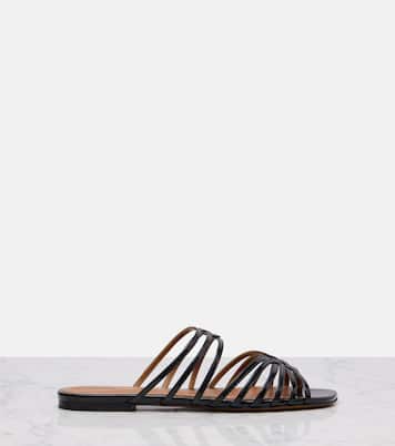 Mules Aura en cuir verni | Zimmermann