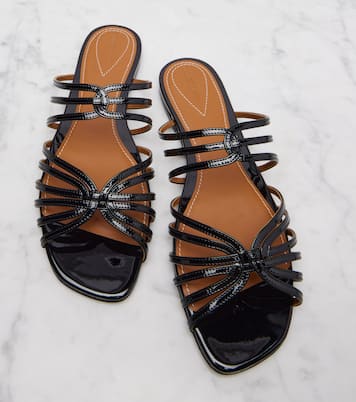 Mules Aura en cuir verni | Zimmermann