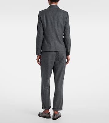 Wool and cashmere blazer | Brunello Cucinelli