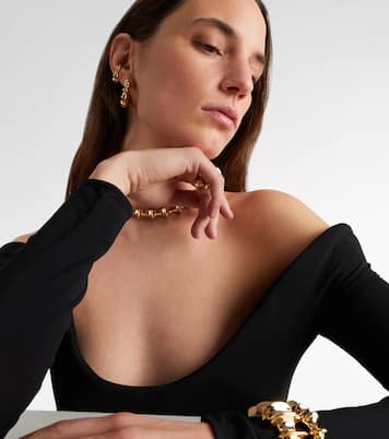 Murphy Mini gold-plated hoop earrings | Jennifer Fisher