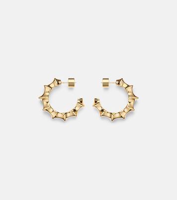 Murphy Mini gold-plated hoop earrings | Jennifer Fisher
