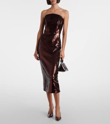 Sequined midi dress | Roland Mouret