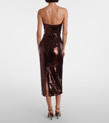 Sequined midi dress | Roland Mouret