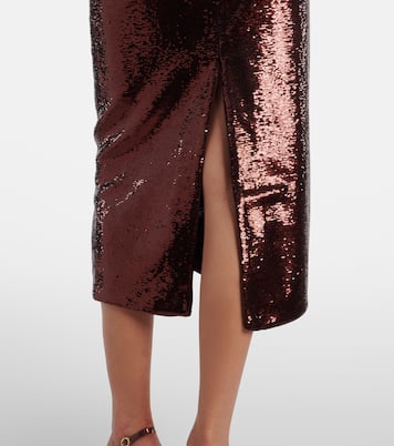 Sequined midi dress | Roland Mouret