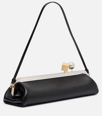 Salon leather clutch | Jacquemus