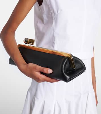 Salon leather clutch | Jacquemus