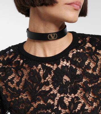 Floral lace top | Valentino