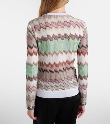 Zigzag lamé top | Missoni