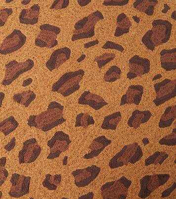 Cotton and silk velvet cushion | Les-Ottomans