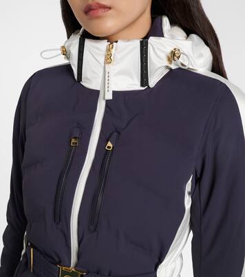 Kira belted hooded down ski jacket | Bogner
