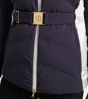 Kira belted hooded down ski jacket | Bogner