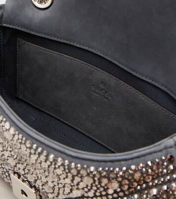 GG Marmont Medium leather shoulder bag | Gucci