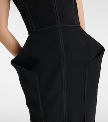 Graduate peplum gown | Maticevski