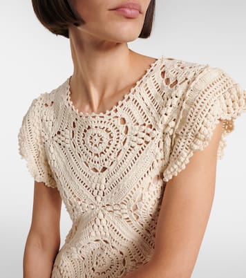 Annalisa crochet cotton maxi dress | Ulla Johnson