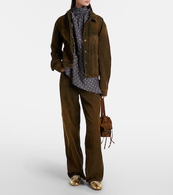 Bilaria metallic leather sneakers | Acne Studios