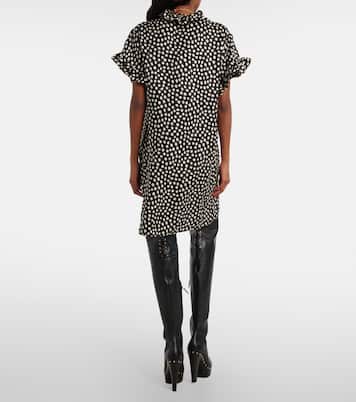 Minikleid aus Seiden-Jacquard | Chloé