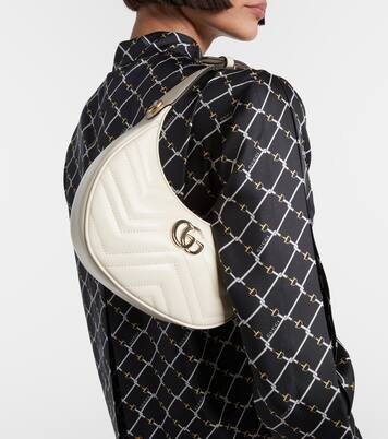 GG Marmont Mini leather shoulder bag | Gucci