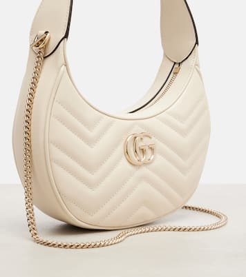 GG Marmont Mini leather shoulder bag | Gucci