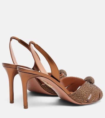 Sandalen Italian Flirt 75 aus Leder | Aquazzura