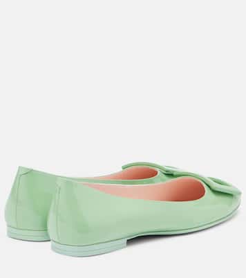 Ballerinas Gommettine aus Lackleder | Roger Vivier