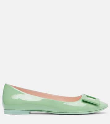 Ballerinas Gommettine aus Lackleder | Roger Vivier