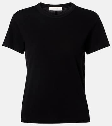 Jovita cotton, cashmere and silk T-shirt | The Row