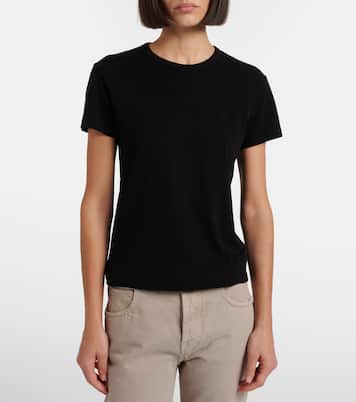 Jovita cotton, cashmere and silk T-shirt | The Row